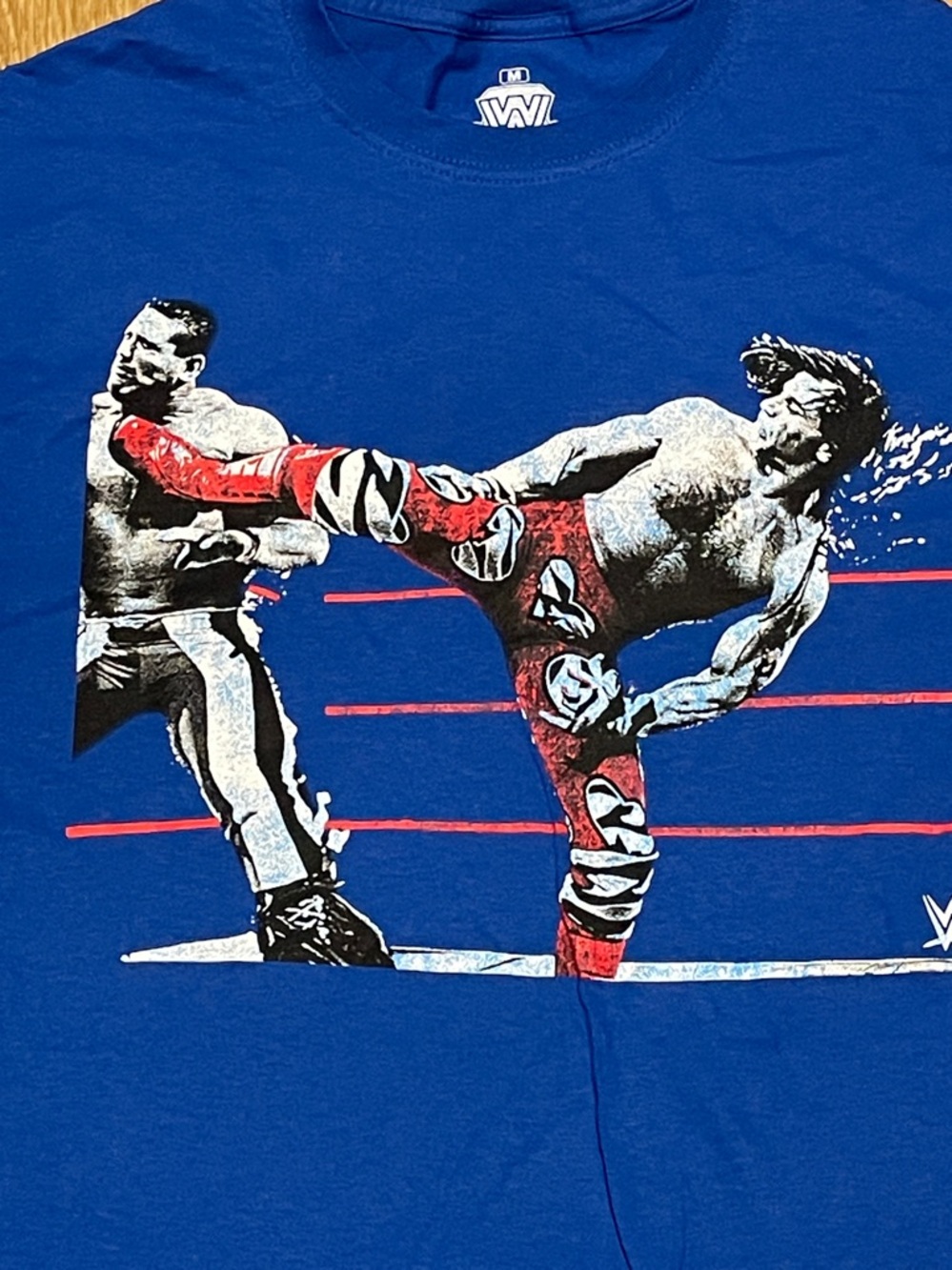 WWE Sean Michaels shirt men’s blue - Picture 2 of 6